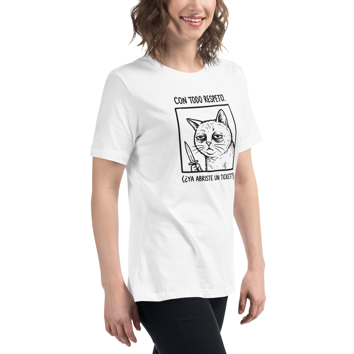 Did You Open a Ticket? Tee - Women's Relaxed T-Shirt