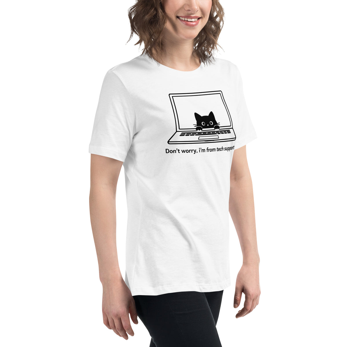 Don’t worry, I’m from tech support - Women's Relaxed T-Shirt
