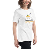 Copy Pasta, Working Fasta - Women's Relaxed T-Shirt