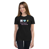 Emotional Dev Mode - Youth Short Sleeve T-Shirt