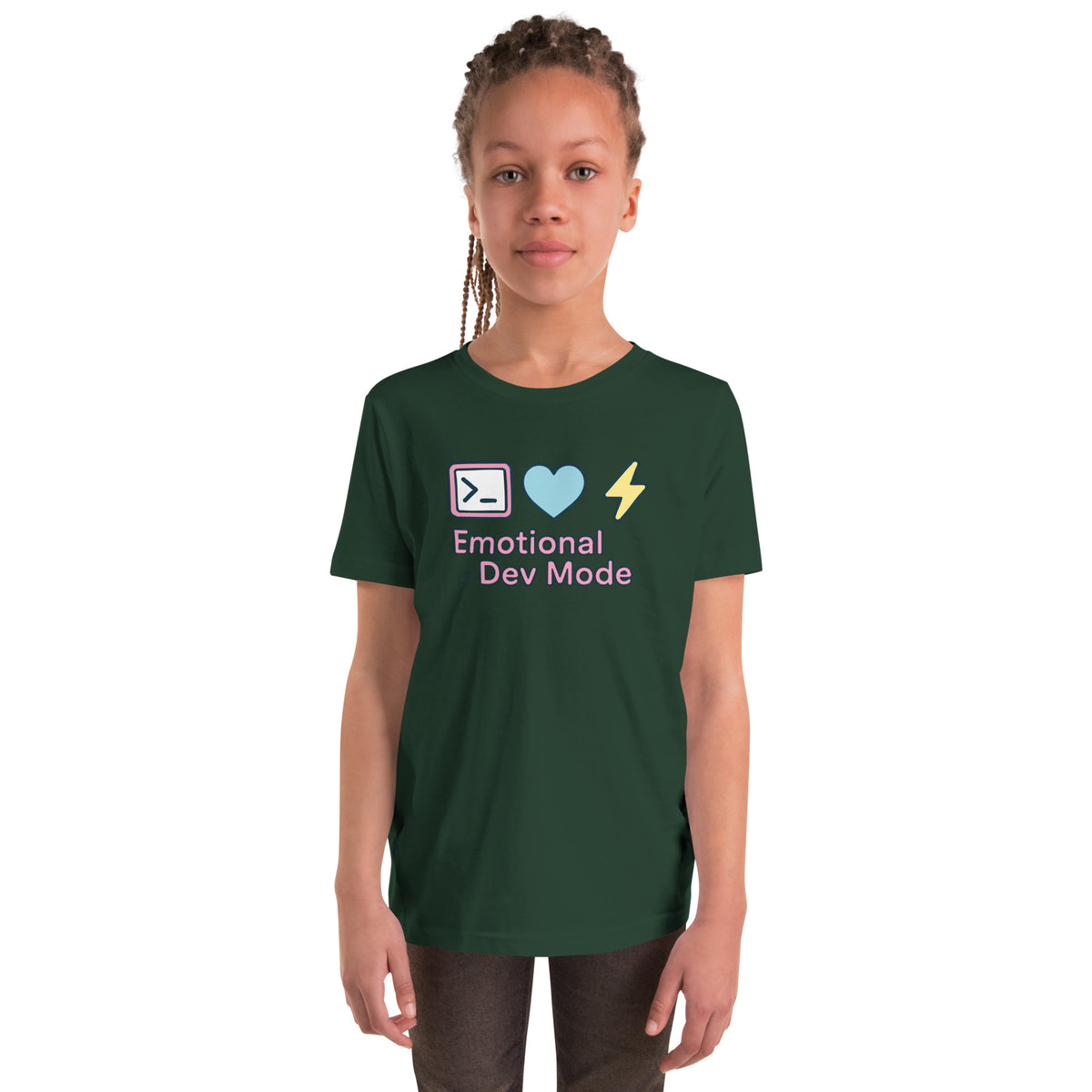 Emotional Dev Mode - Youth Short Sleeve T-Shirt