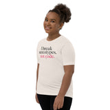 I Break Stereotypes, Not Code - Youth Short Sleeve T-Shirt