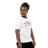 I Break Stereotypes, Not Code - Youth Short Sleeve T-Shirt