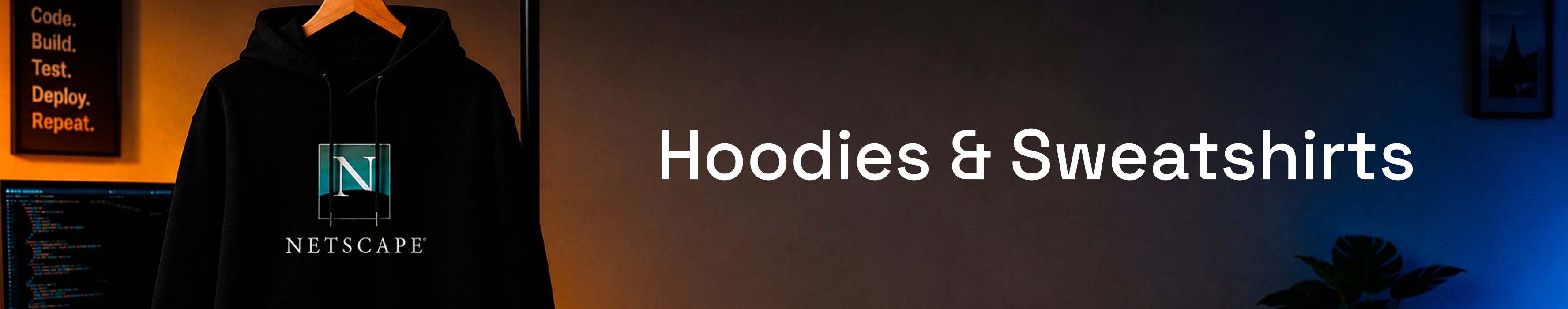Men’s box hoodie